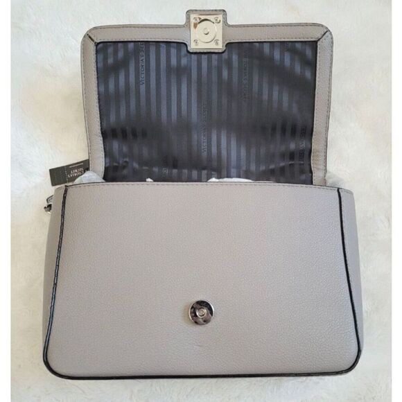 VICTORIA'S SECRET - "Victoria" Med. Convertible Shoulder/Crossbody/Faux Leather - Picture 13 of 16